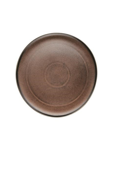 Rosenthal Junto Bronze Stoneware Teller flach 30 cm